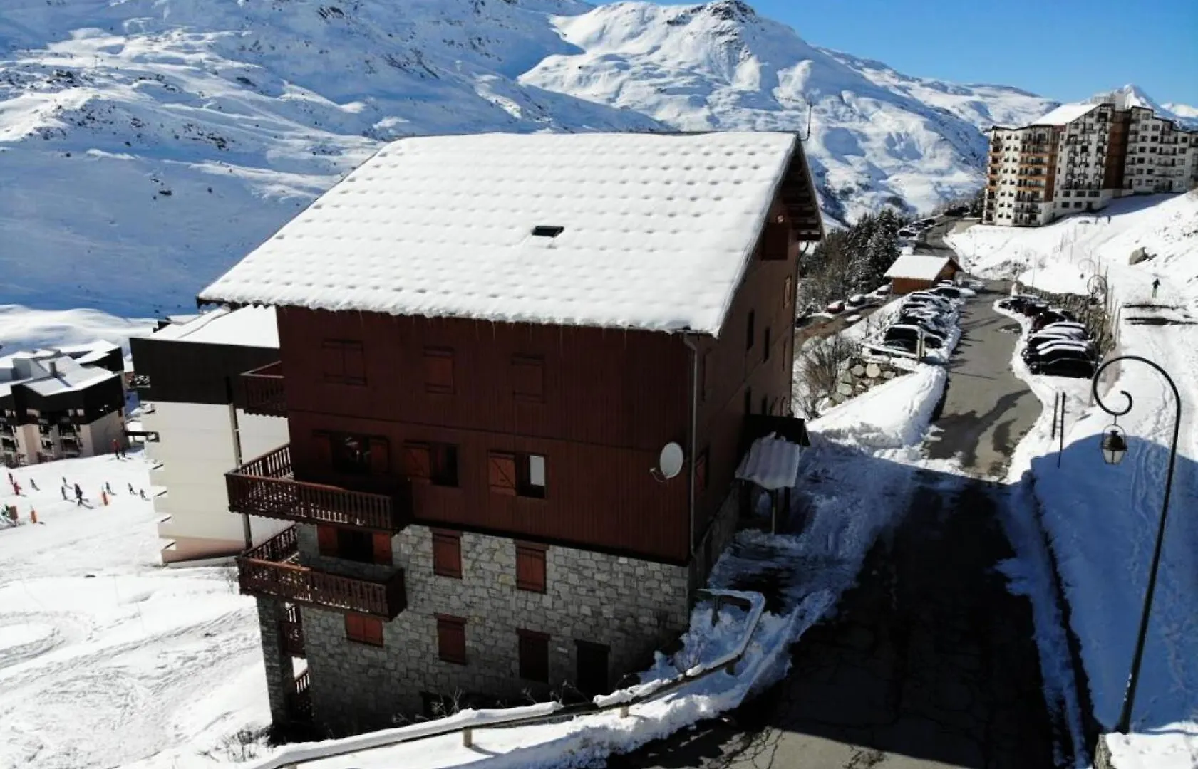 Residence Courmayeur - Appartement 10 Personnes Ski Aux Pieds Aux Menuires Mae-3774 圣马丁德贝尔维尔 公寓